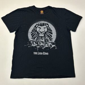 The Lion King Shirt Adult Medium Black Disney Broadway Musical Tee Men